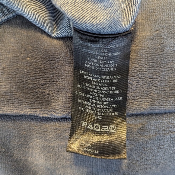 Jean/Denim Shirt or Dress Pilcro M - Picture 13 of 14